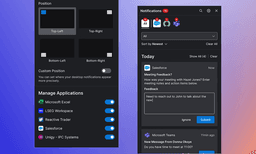 OpenFin Notifications System
