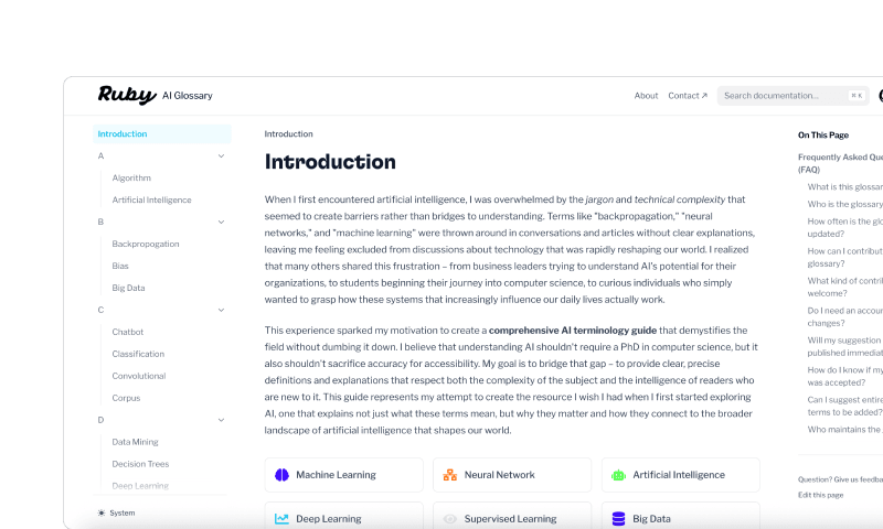 AI Glossary